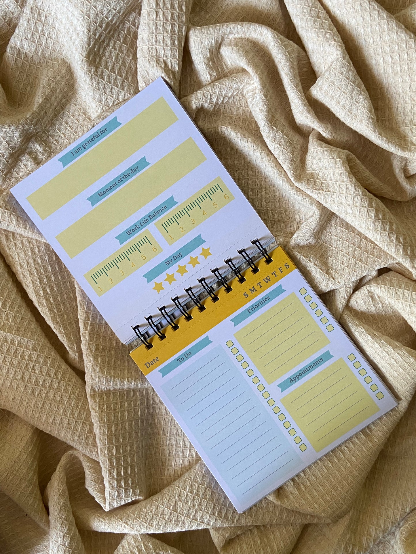 Blue Poppy - Daily To-Do Planner